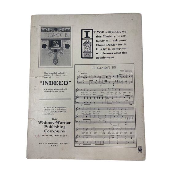 Creole Belles 1901 Sheet Music March Two Step J Bodewalt Lampe - Picture 5 of 10